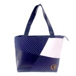 Blue tote front