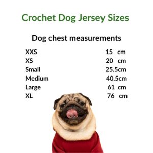 Springbok dog jersey