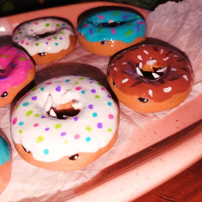 Doughnut Monster Side View