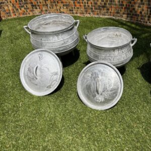 aluminium pots