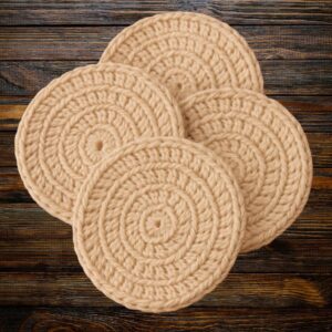 brown coasters