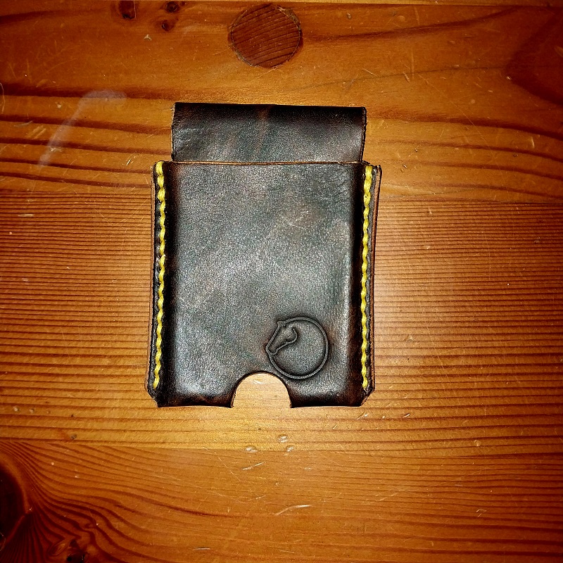 leather card holder