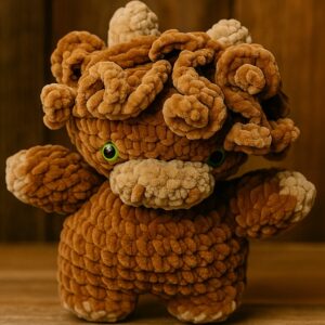 Highlander cow plush toy
