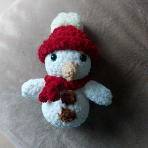 snowman plushy toy