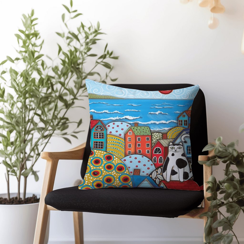 Little village scatter cushions (50cm x 50cm)