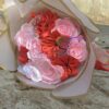 satin ribbon bouquet