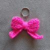Sweet Pink Bow tie keychain