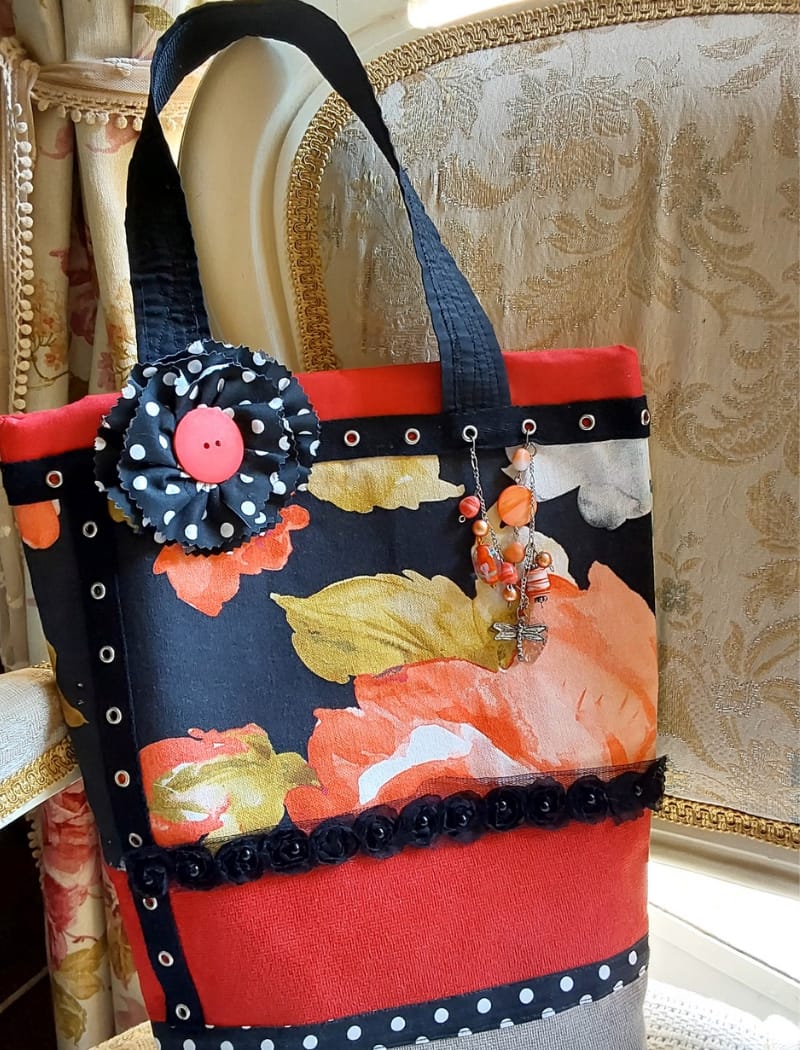 Toscana Floral Handbag