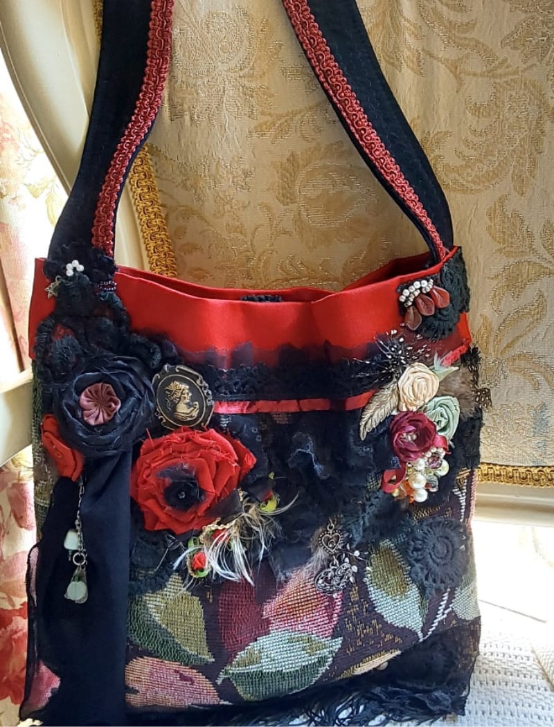 Venetian Woven Art Shoulder Bag