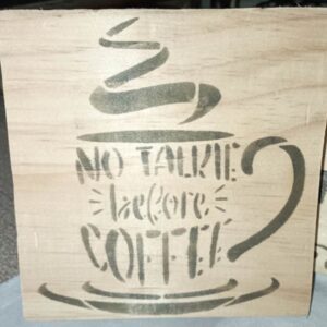 No Talkie Before Coffee
