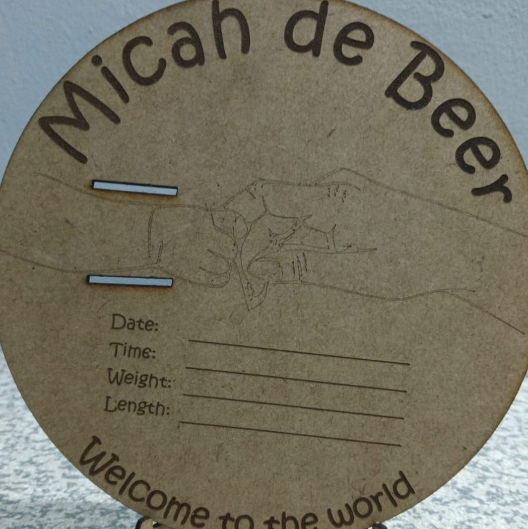 New Born Bracelet Display
