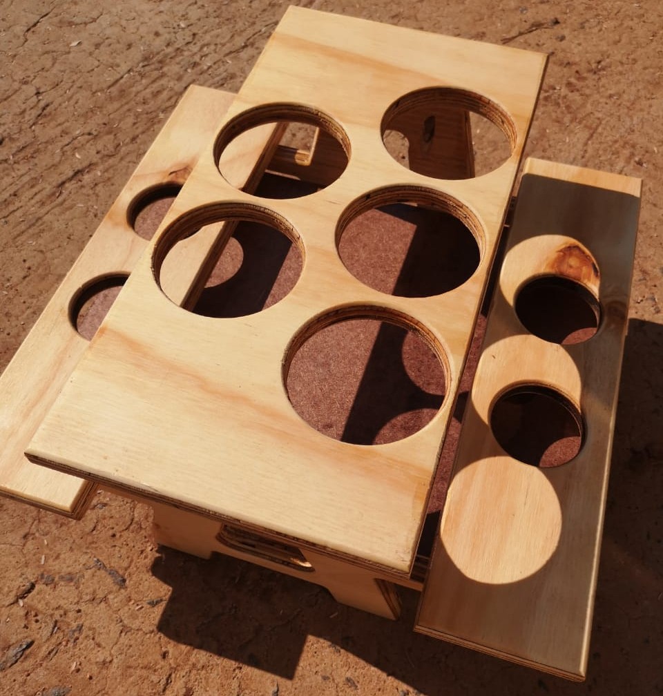 Mini Condiment Picnic Table