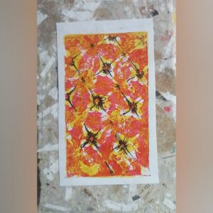 Handmade Linocut Cards (set of 5)