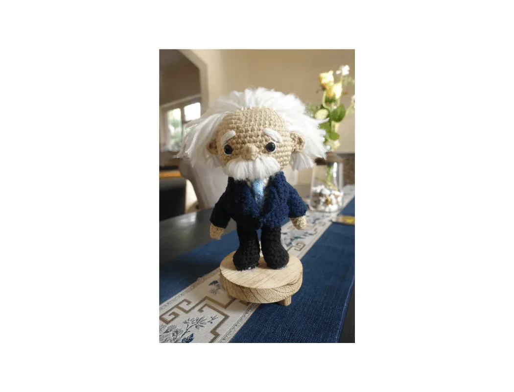 Genius Scientist Amigurumi Doll