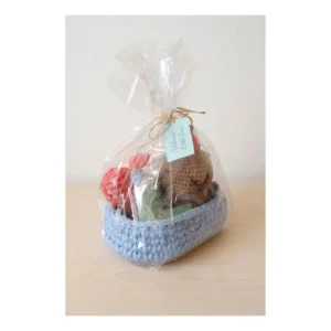 Capybara & Crochet Heart Baby Shower Gift Set